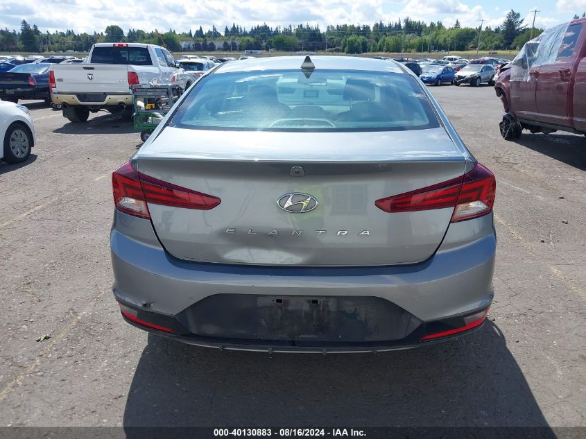 2019 Hyundai Elantra Sel VIN: KMHD84LF1KU745557 Lot: 40130883