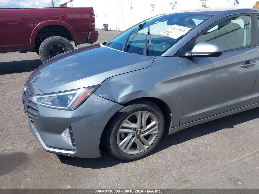 2019 Hyundai Elantra Sel VIN: KMHD84LF1KU745557 Lot: 40130883