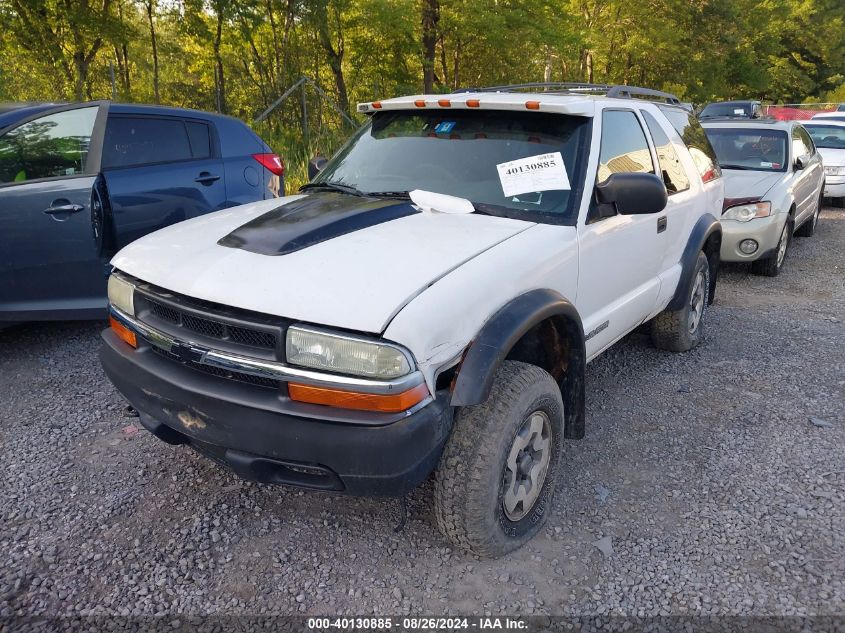 2004 Chevrolet Blazer Ls VIN: 1GNCT18XX4K117968 Lot: 40130885