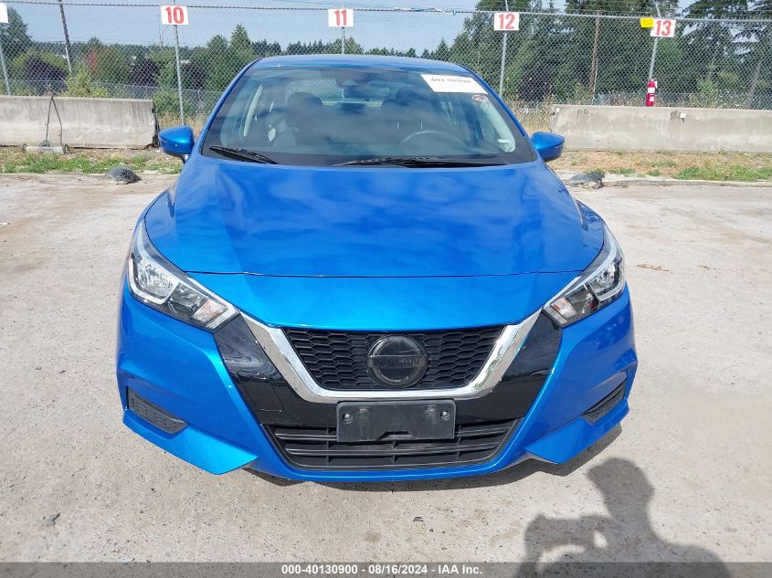 2021 Nissan Versa Sv Xtronic Cvt VIN: 3N1CN8EV6ML885348 Lot: 40130900