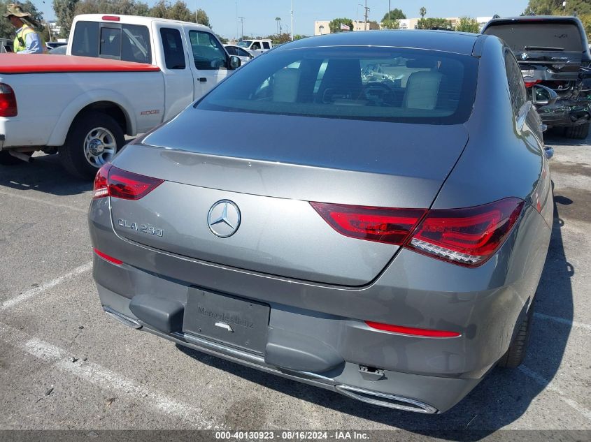 2020 Mercedes-Benz Cla 250 VIN: WDD5J4GB6LN029615 Lot: 40130923