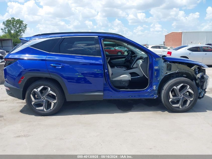 2022 Hyundai Tucson Limited VIN: 5NMJE3AE9NH001592 Lot: 40130925