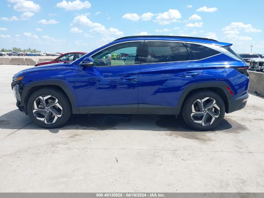 2022 Hyundai Tucson Limited VIN: 5NMJE3AE9NH001592 Lot: 40130925