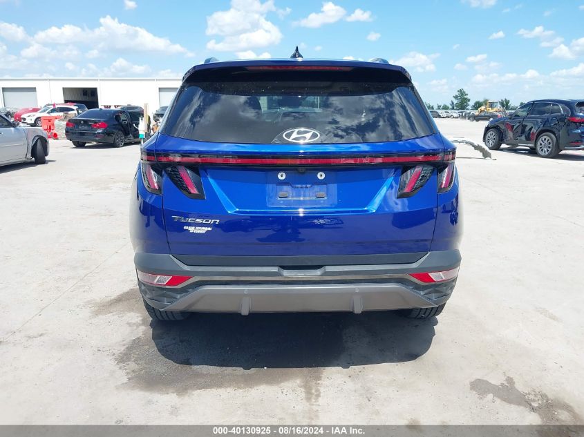 2022 Hyundai Tucson Limited VIN: 5NMJE3AE9NH001592 Lot: 40130925