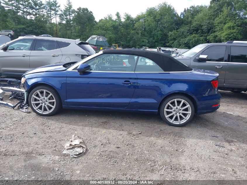 2016 Audi A3 2.0T Premium VIN: WAU78LFF8G1076569 Lot: 40130932