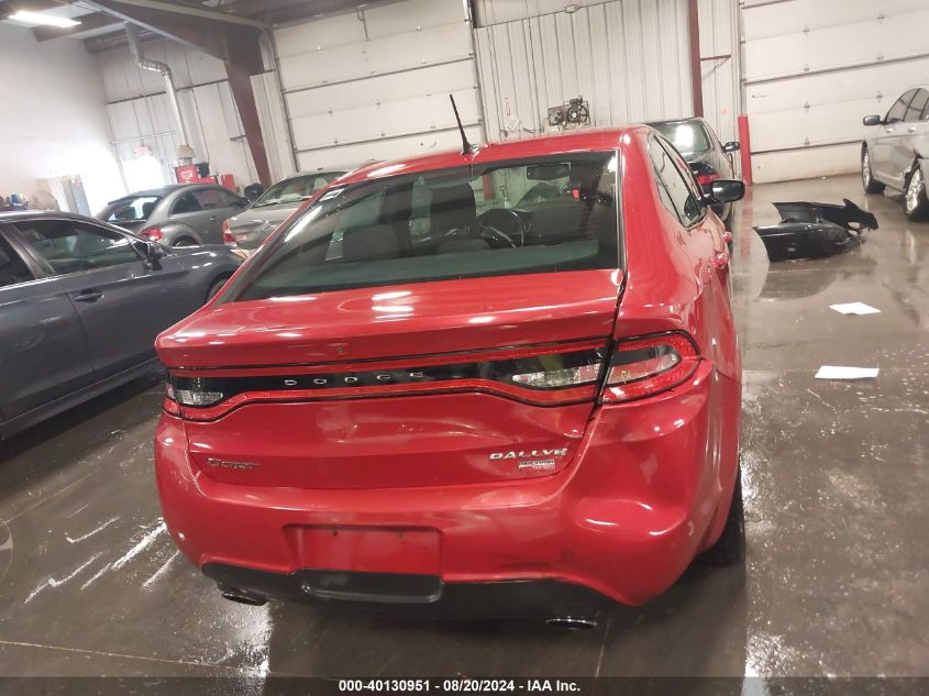 2013 Dodge Dart Rallye VIN: 1C3CDFBH1DD219253 Lot: 40130951