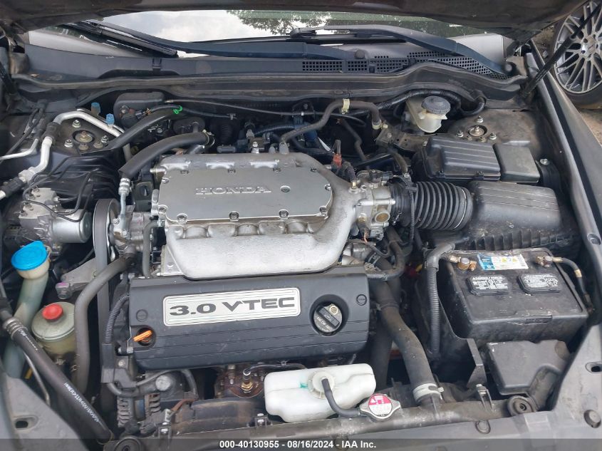 2006 Honda Accord 3.0 Ex VIN: 1HGCM66566A043950 Lot: 40130955