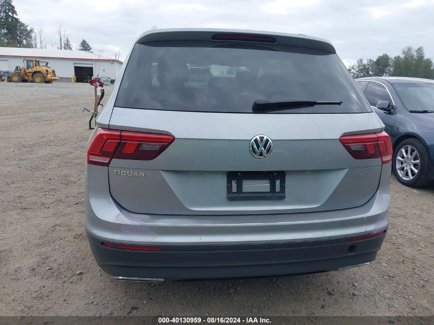 2019 Volkswagen Tiguan 2.0T S VIN: 3VV1B7AX3KM164329 Lot: 40130959