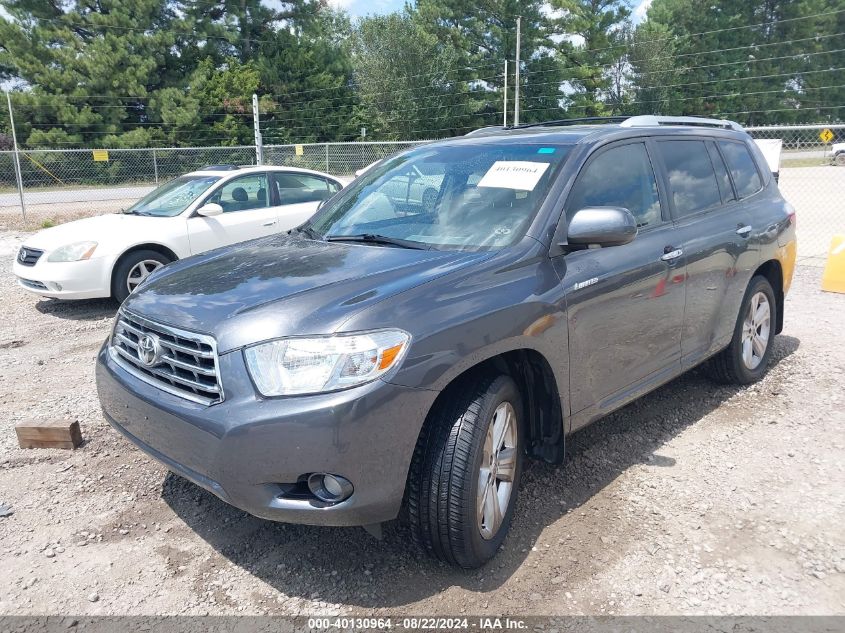 2008 Toyota Highlander Limited VIN: JTEDS42A682006115 Lot: 40130964