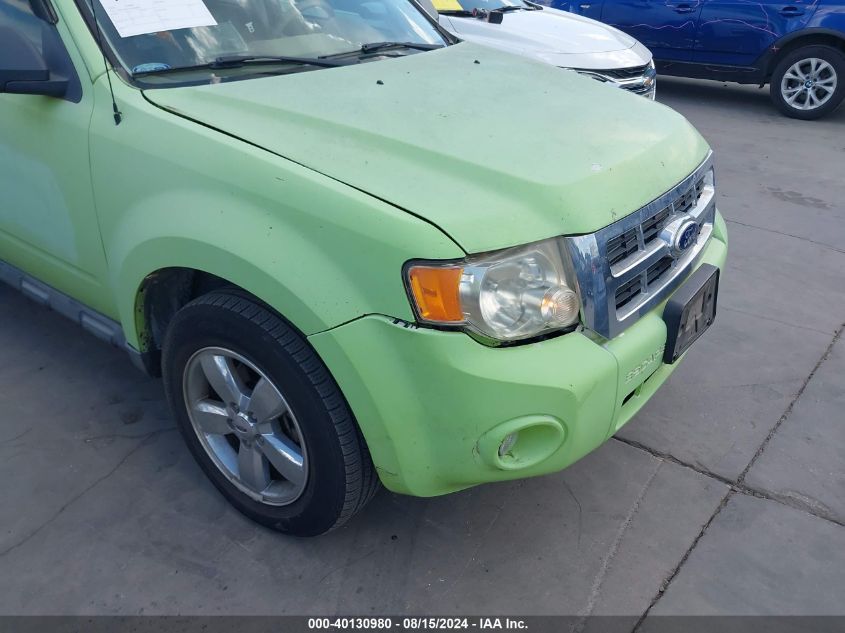 2010 Ford Escape Xlt VIN: 1FMCU0DG9AKB08448 Lot: 40130980