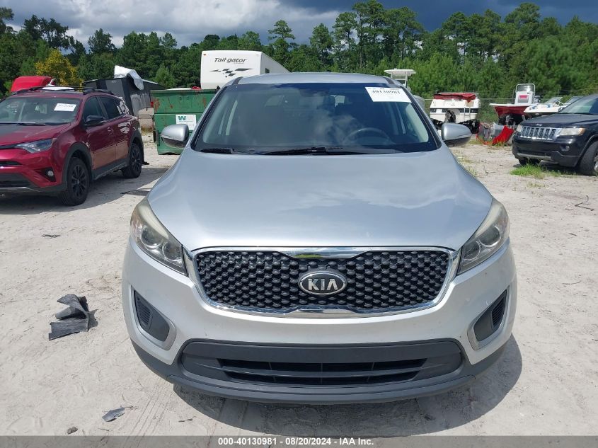 2018 Kia Sorento 2.4L L VIN: 5XYPG4A34JG370759 Lot: 40130981