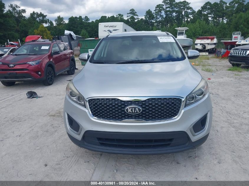 2018 Kia Sorento 2.4L L VIN: 5XYPG4A34JG370759 Lot: 40130981