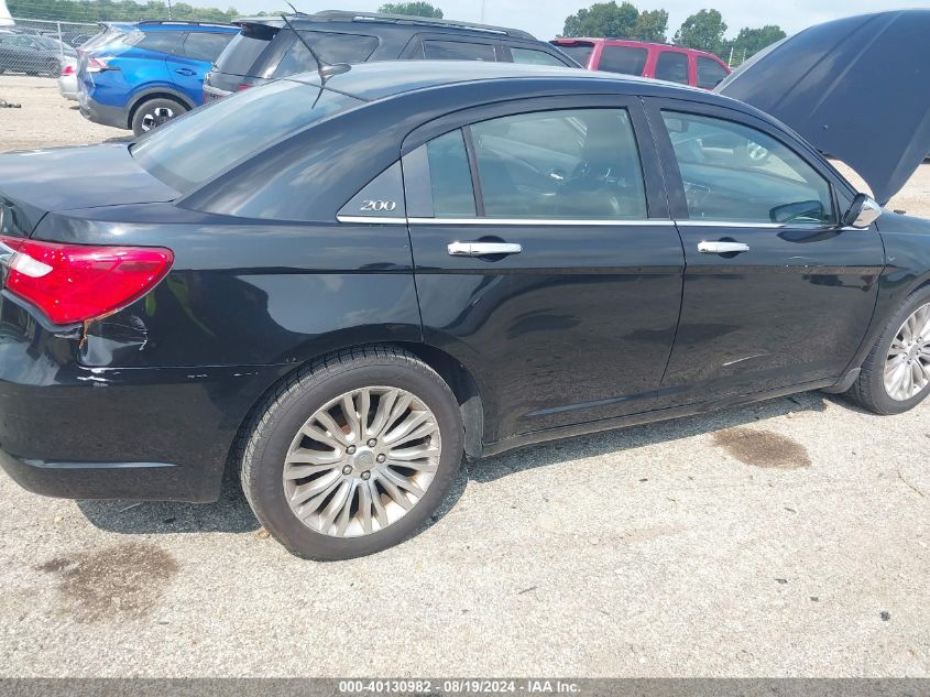 2013 Chrysler 200 Limited VIN: 1C3CCBCG9DN683631 Lot: 40130982