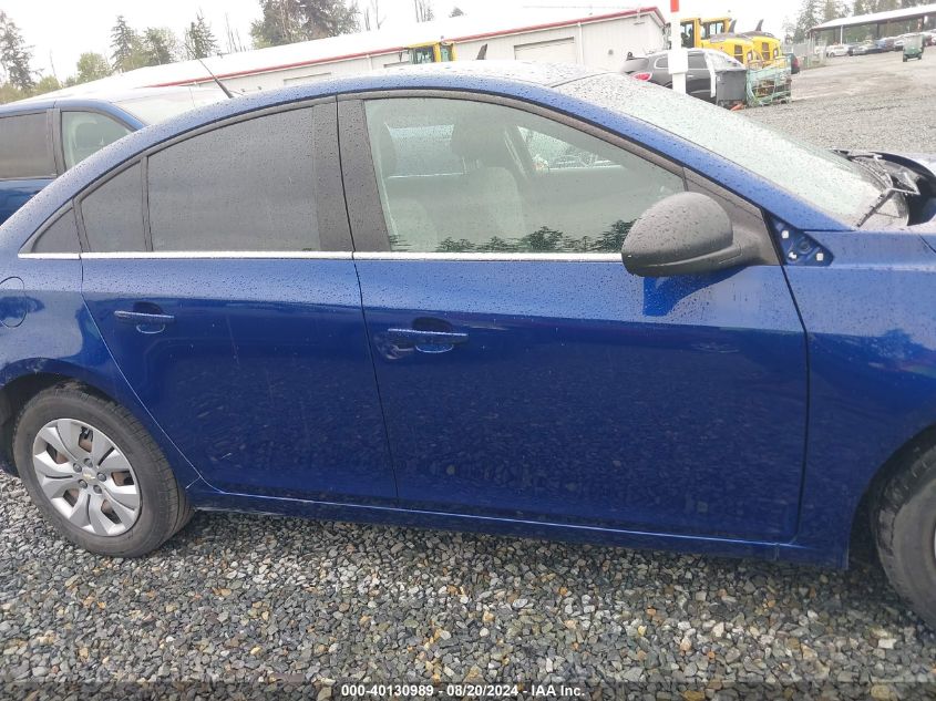 2012 Chevrolet Cruze Ls VIN: 1G1PD5SH6C7322617 Lot: 40130989