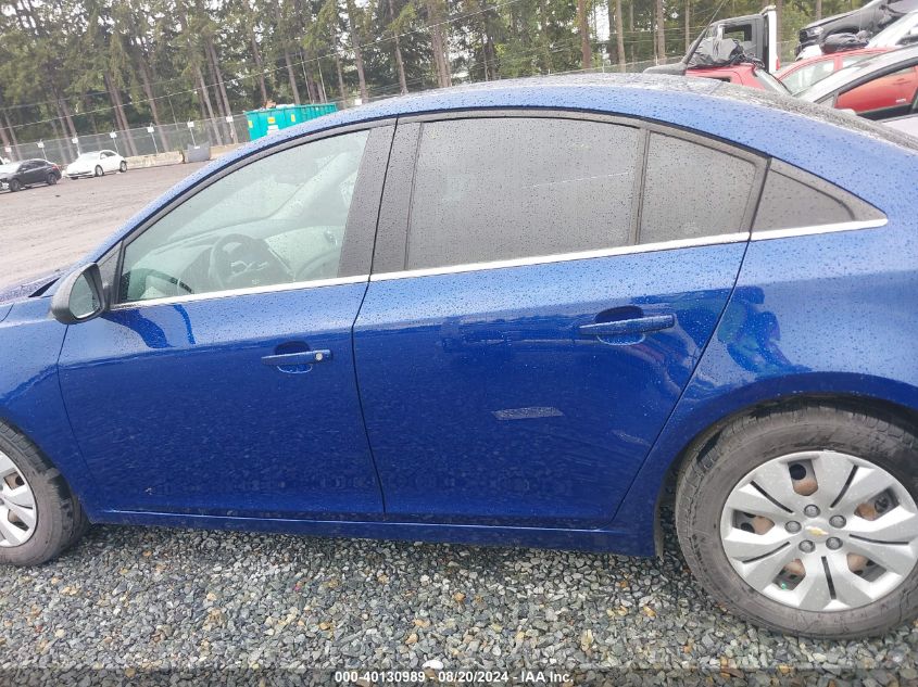 2012 Chevrolet Cruze Ls VIN: 1G1PD5SH6C7322617 Lot: 40130989