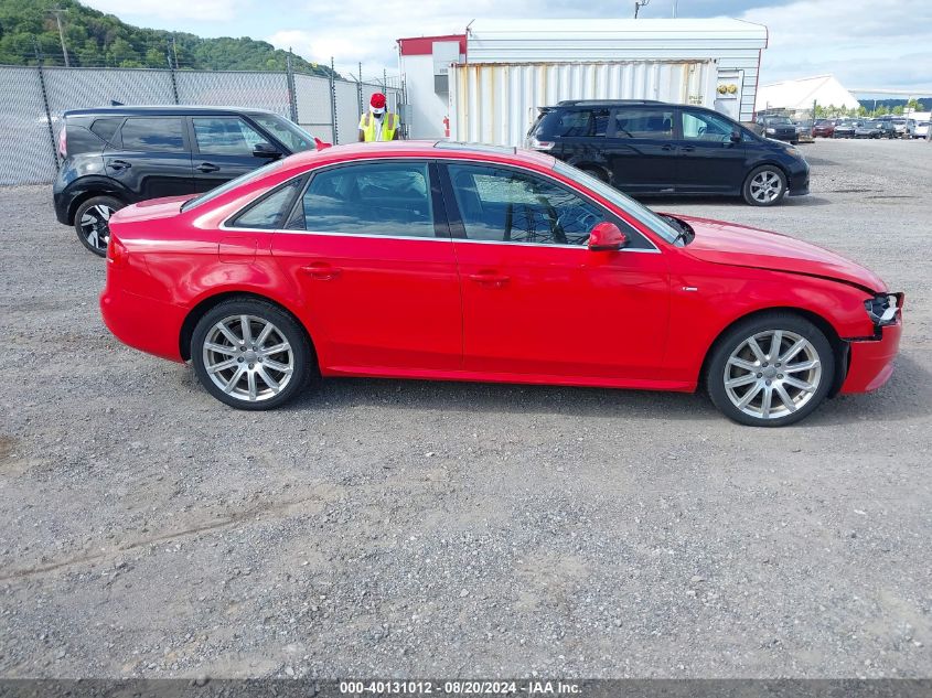 2012 Audi A4 2.0T Premium VIN: WAUFFAFL9CA117989 Lot: 40131012