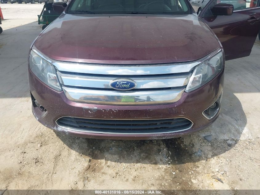 2011 Ford Fusion Sel VIN: 3FAHP0JAXBR140622 Lot: 40131016
