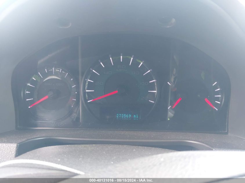 2011 Ford Fusion Sel VIN: 3FAHP0JAXBR140622 Lot: 40131016