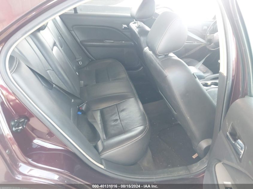 2011 Ford Fusion Sel VIN: 3FAHP0JAXBR140622 Lot: 40131016