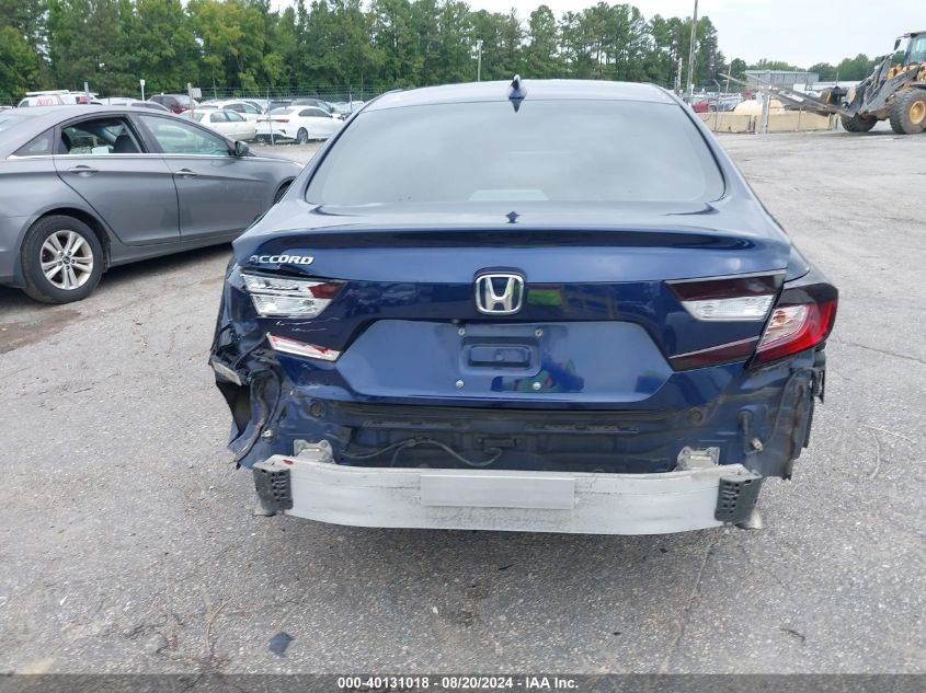 2018 Honda Accord Ex-L VIN: 1HGCV1F55JA129064 Lot: 40131018