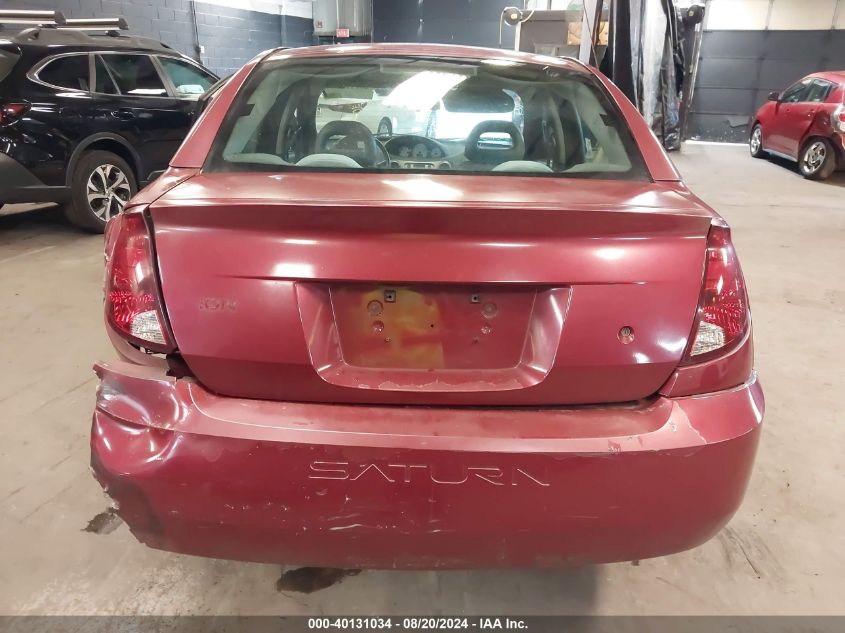 2004 Saturn Ion Level 3 VIN: 1G8AL52F64Z212861 Lot: 40131034