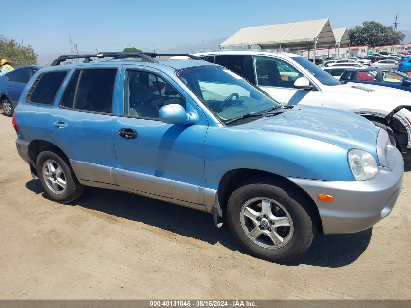 2004 Hyundai Santa Fe Gls VIN: KM8SC13DX4U835232 Lot: 40131045