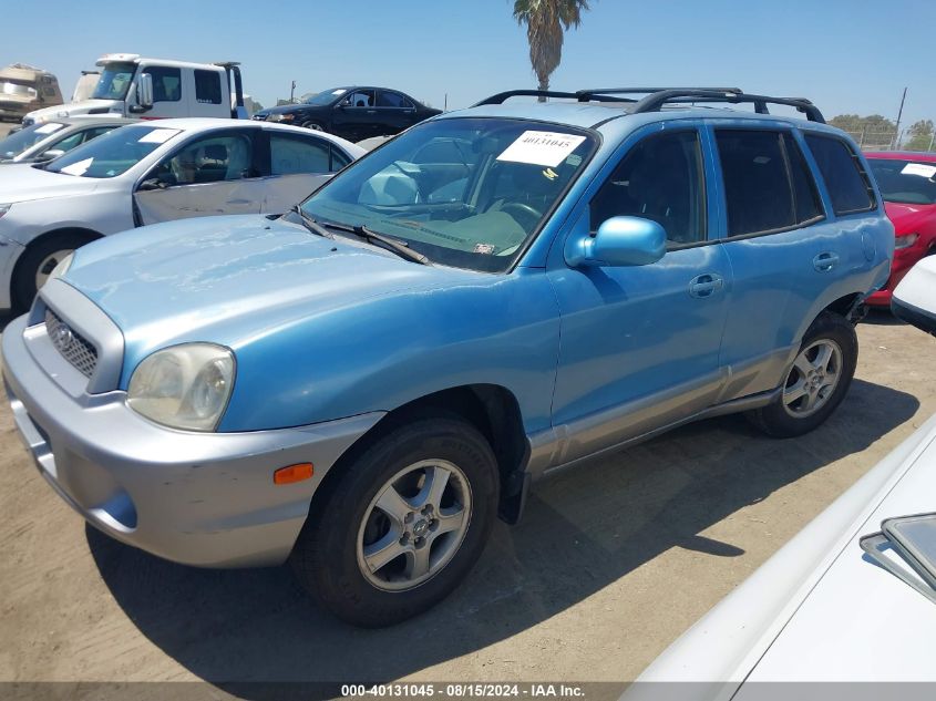 2004 Hyundai Santa Fe Gls VIN: KM8SC13DX4U835232 Lot: 40131045