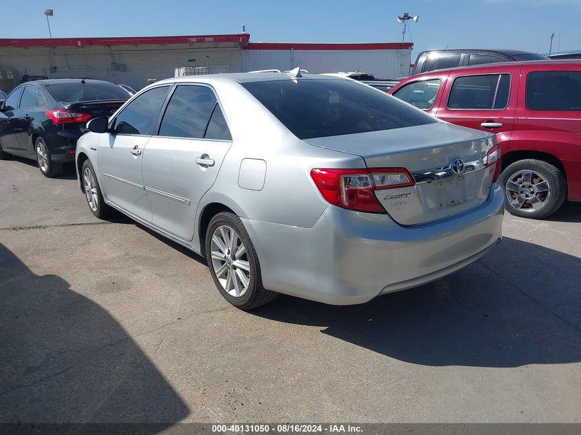 2014 TOYOTA CAMRY HYBRID XLE - 4T1BD1FK4EU104157