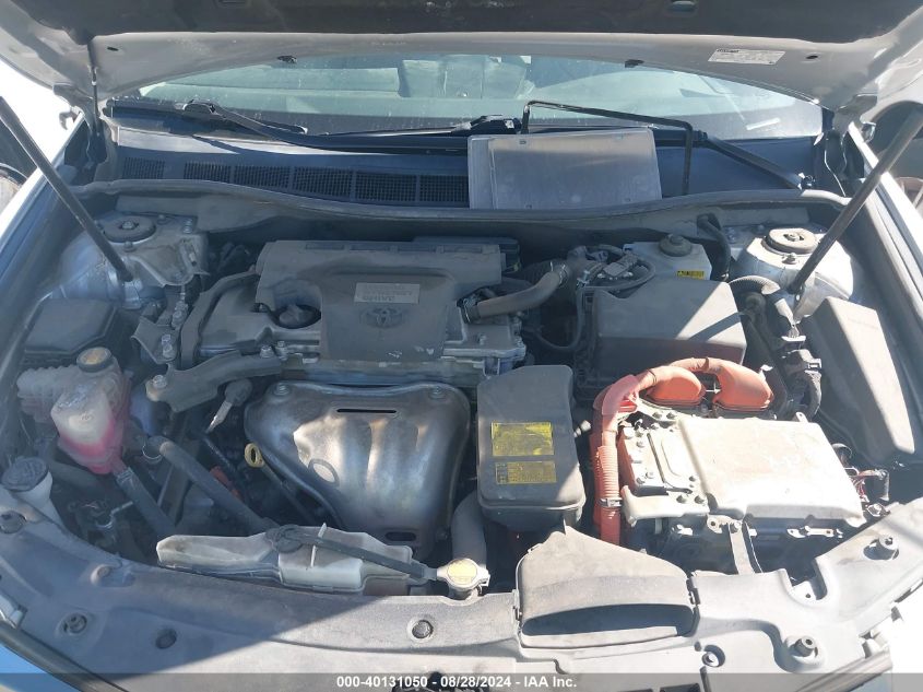 2014 Toyota Camry Hybrid Xle VIN: 4T1BD1FK4EU104157 Lot: 40131050