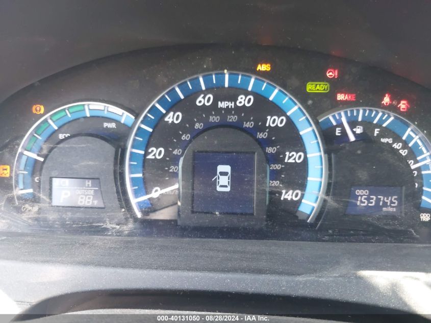 2014 Toyota Camry Hybrid Xle VIN: 4T1BD1FK4EU104157 Lot: 40131050