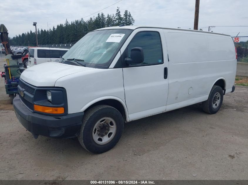 2014 Chevrolet Express 2500 Work Van VIN: 1GCWGFFA6E1165660 Lot: 40131096