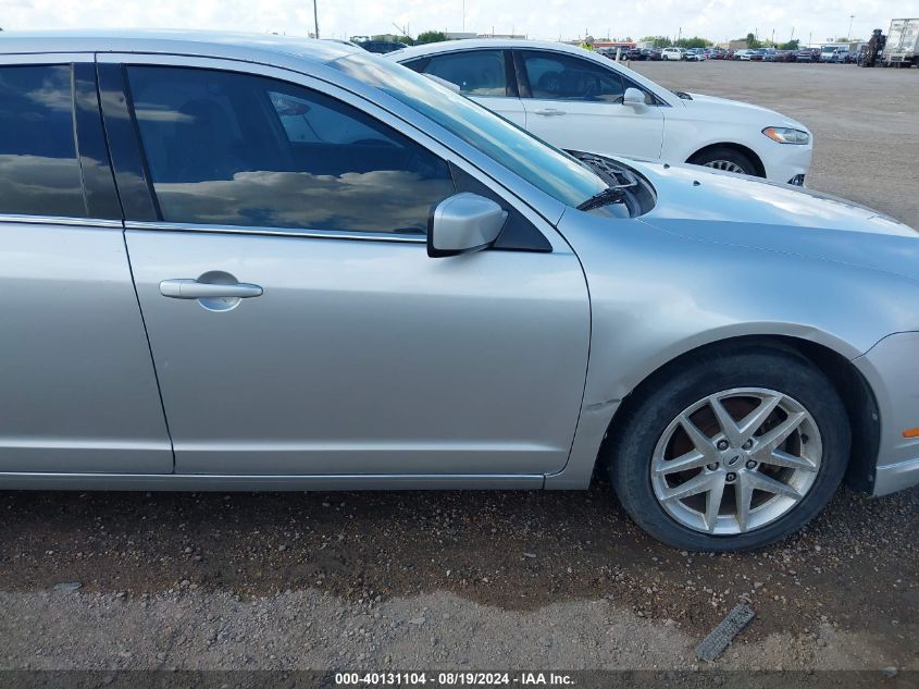 2012 Ford Fusion Sel VIN: 3FAHP0JA0CR266117 Lot: 40131104