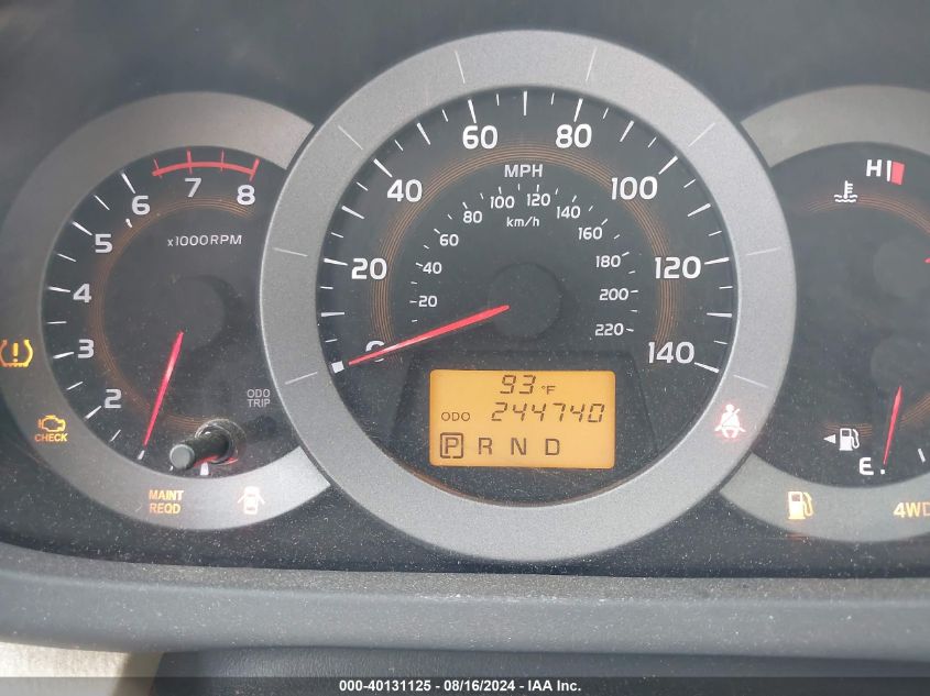 2009 Toyota Rav4 VIN: 2T3BF35V19W023373 Lot: 40131125