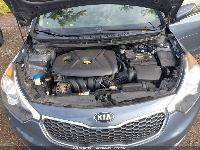 2016 Kia Forte Lx VIN: KNAFX4A64G5541529 Lot: 40131131