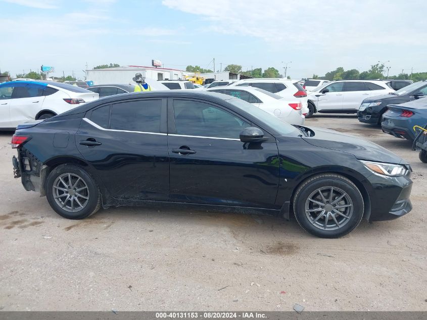 2020 Nissan Sentra S VIN: 3N1AB8BV0LY240586 Lot: 40131153