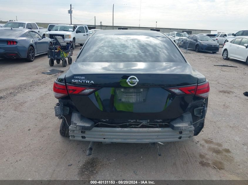 2020 Nissan Sentra S VIN: 3N1AB8BV0LY240586 Lot: 40131153