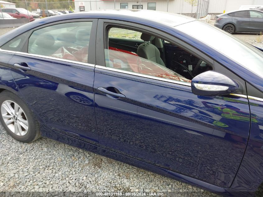 2014 Hyundai Sonata Gls VIN: 5NPEB4AC1EH873976 Lot: 40131169