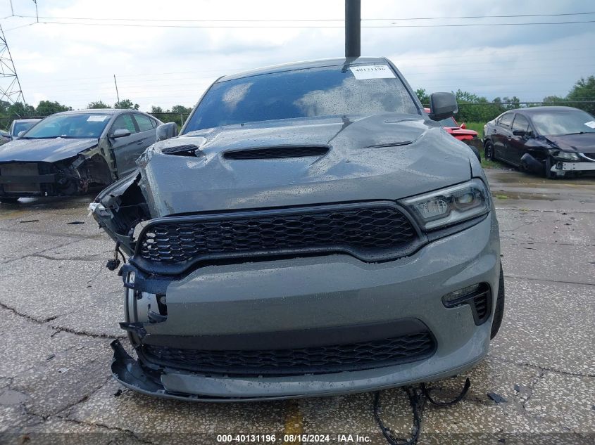 2022 Dodge Durango R/T Rwd VIN: 1C4SDHCTXNC101649 Lot: 40131196