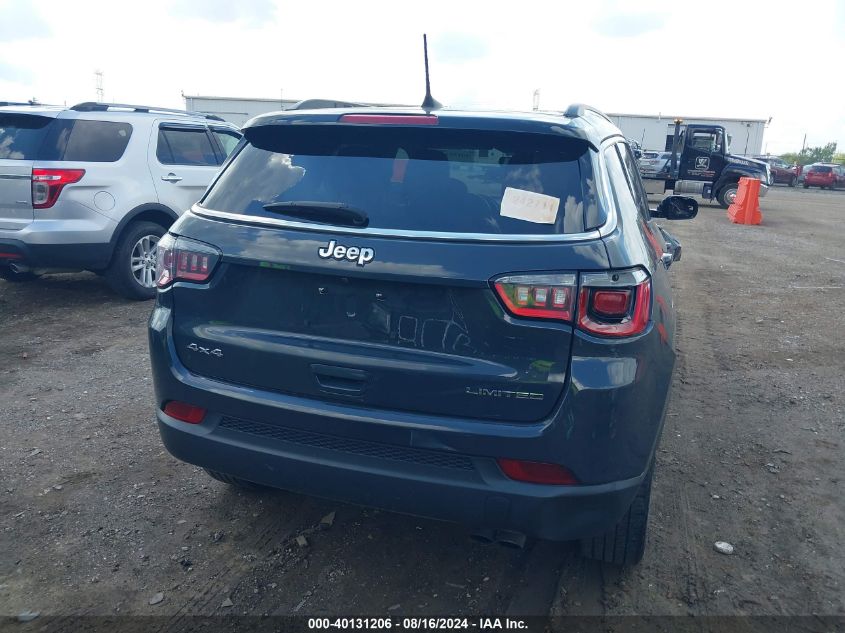 2018 Jeep Compass Limited 4X4 VIN: 3C4NJDCB1JT437260 Lot: 40131206