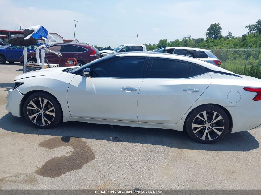 2018 Nissan Maxima 3.5 Sl VIN: 1N4AA6AP6JC395520 Lot: 40131250