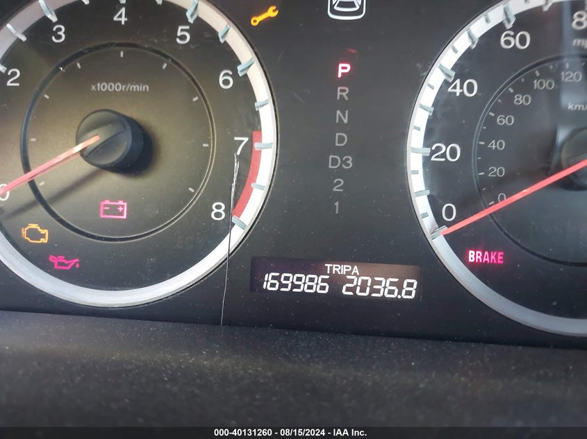 2009 Honda Accord 2.4 Lx-S VIN: 1HGCS12319A007035 Lot: 40131260