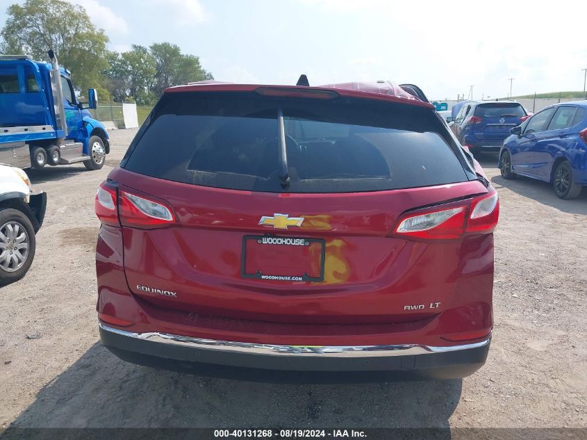 2019 Chevrolet Equinox Lt VIN: 2GNAXUEV9K6300018 Lot: 40131268