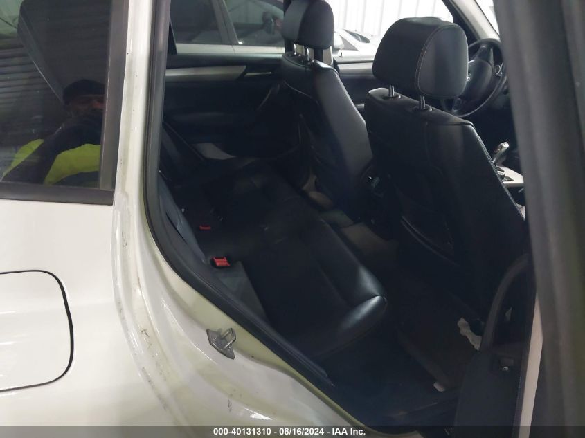 2014 BMW X3 xDrive28I VIN: 5UXWX9C57E0D34570 Lot: 40131310