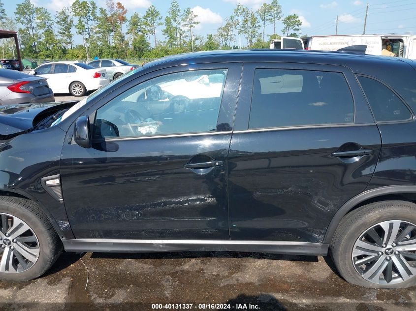 2022 Mitsubishi Outlander Sport 2.0 Es Awc VIN: JA4ARUAU5NU017521 Lot: 40131337