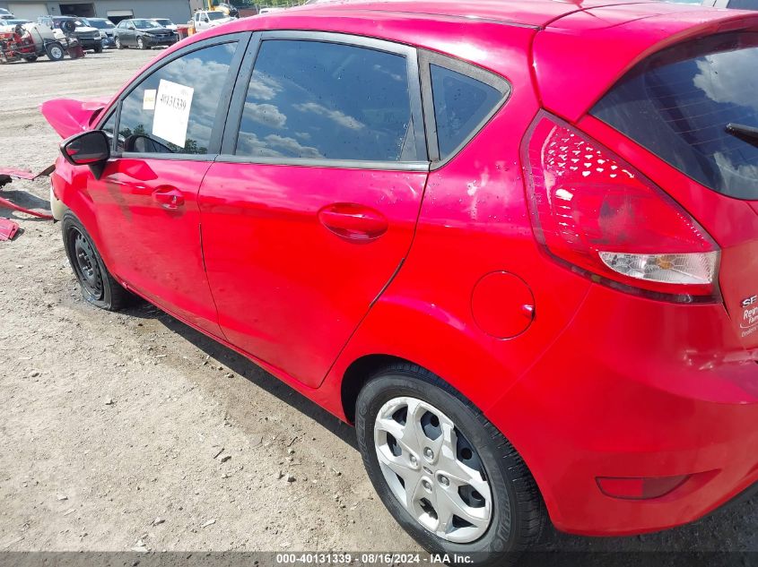 2013 Ford Fiesta Se VIN: 3FADP4EJ9DM109877 Lot: 40131339