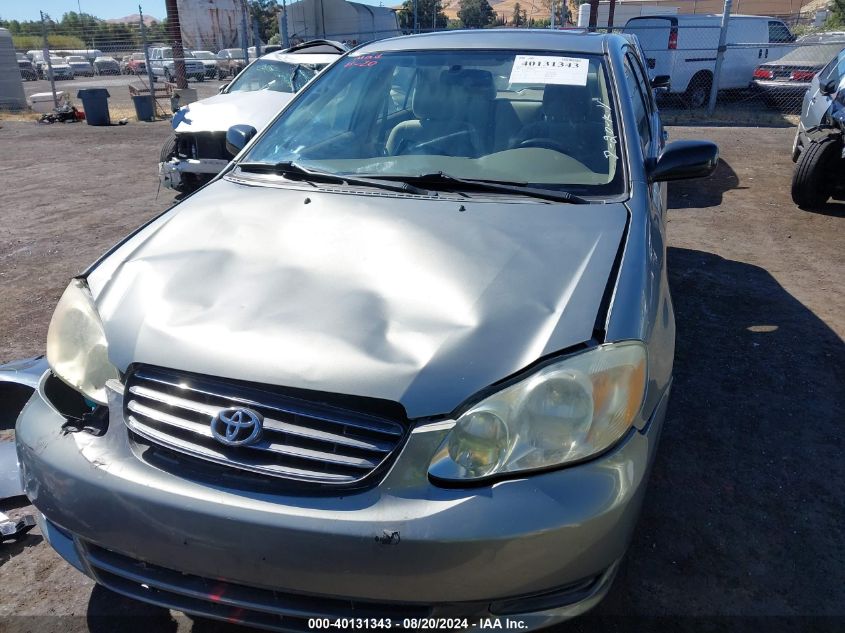 2003 Toyota Corolla Ce VIN: JTDBR32E830031767 Lot: 40131343
