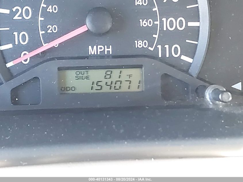 2003 Toyota Corolla Ce VIN: JTDBR32E830031767 Lot: 40131343