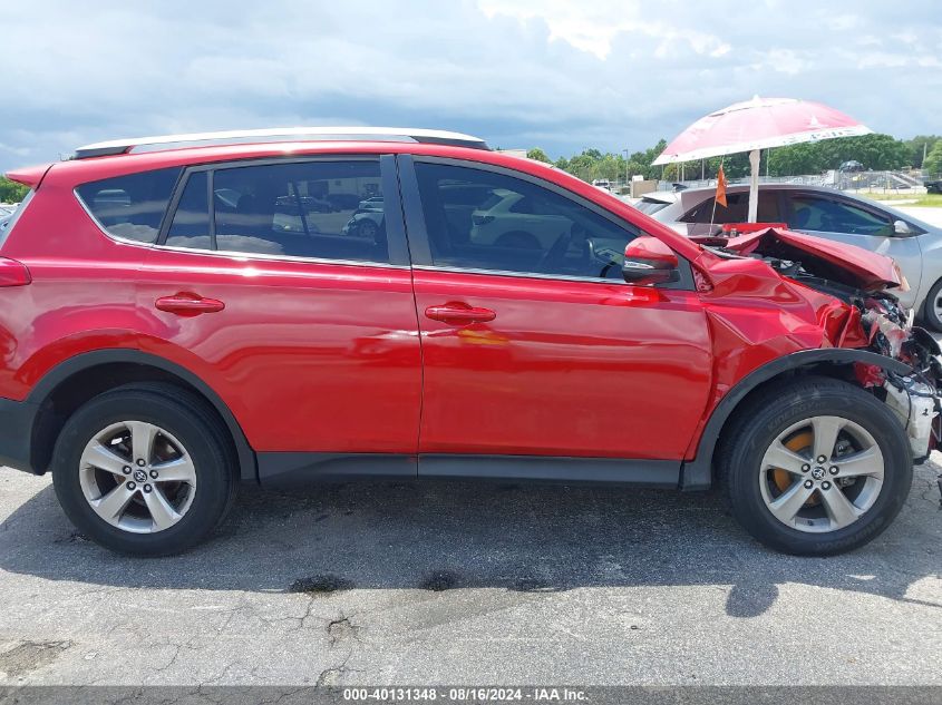 2015 Toyota Rav4 Xle VIN: 2T3RFREV0FW300494 Lot: 40131348