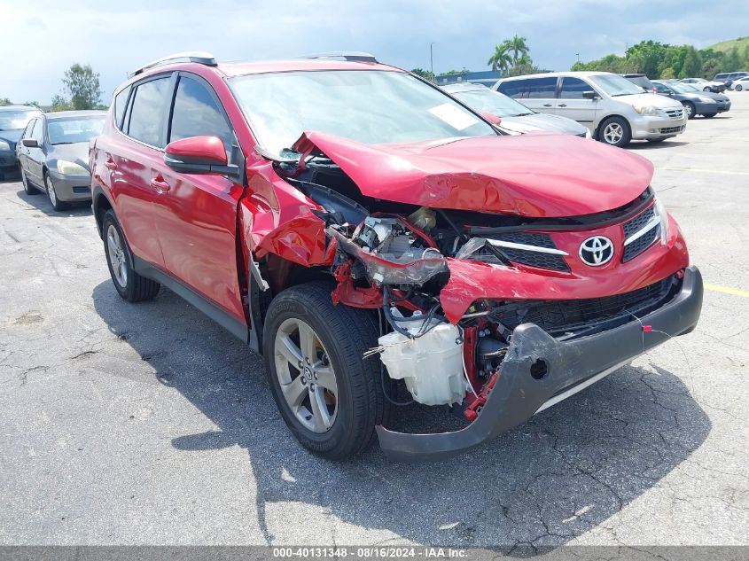 2015 Toyota Rav4 Xle VIN: 2T3RFREV0FW300494 Lot: 40131348