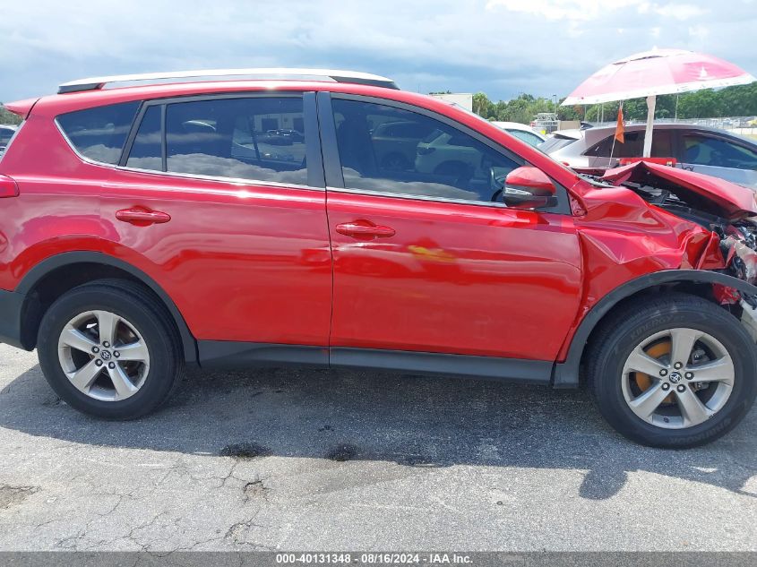 2015 Toyota Rav4 Xle VIN: 2T3RFREV0FW300494 Lot: 40131348